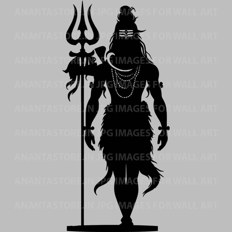 lord shiva standing for post