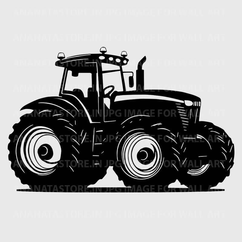 tractor for post