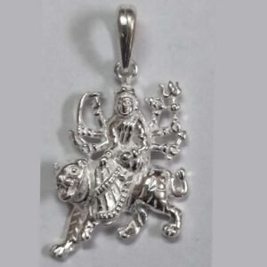 goddess durga ma 925 sterling sliver elegant pendant (3.00 grams)