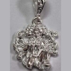 panchmukhi lord hanuman 925 sterling sliver elegant pendant (5.00 grams)