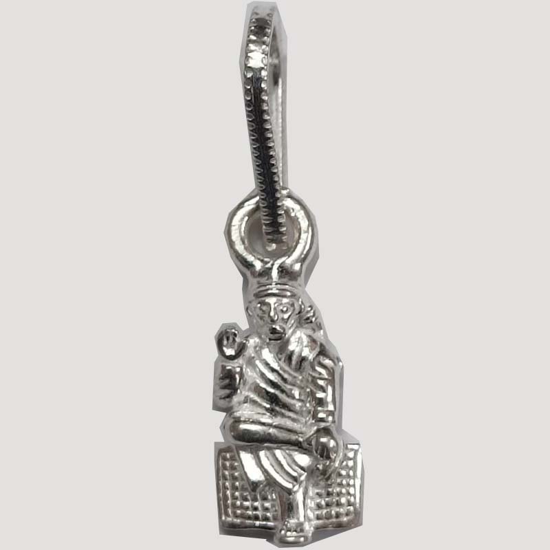 shirdi sai baba 925 sterling sliver elegant pendant (1.54 grams) shirdi sai baba 925 sterling sliver elegant pendant (1.54 grams)