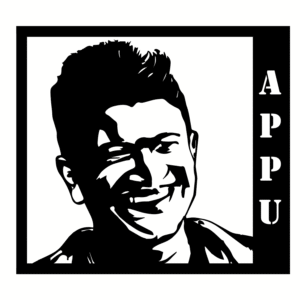 punit raj kumar metal wall art – 12 x 12 inches